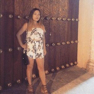 Cute floral two piece